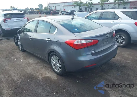 2015 Kia Forte Ex из США, поврежденный, VIN KNAFX4A81F5316145